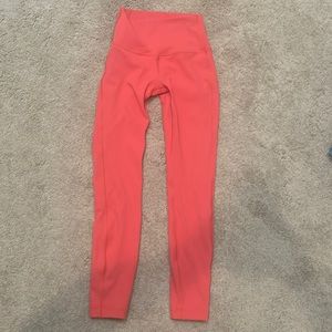 Lululemon Align HR double lined leggings 25” size 2